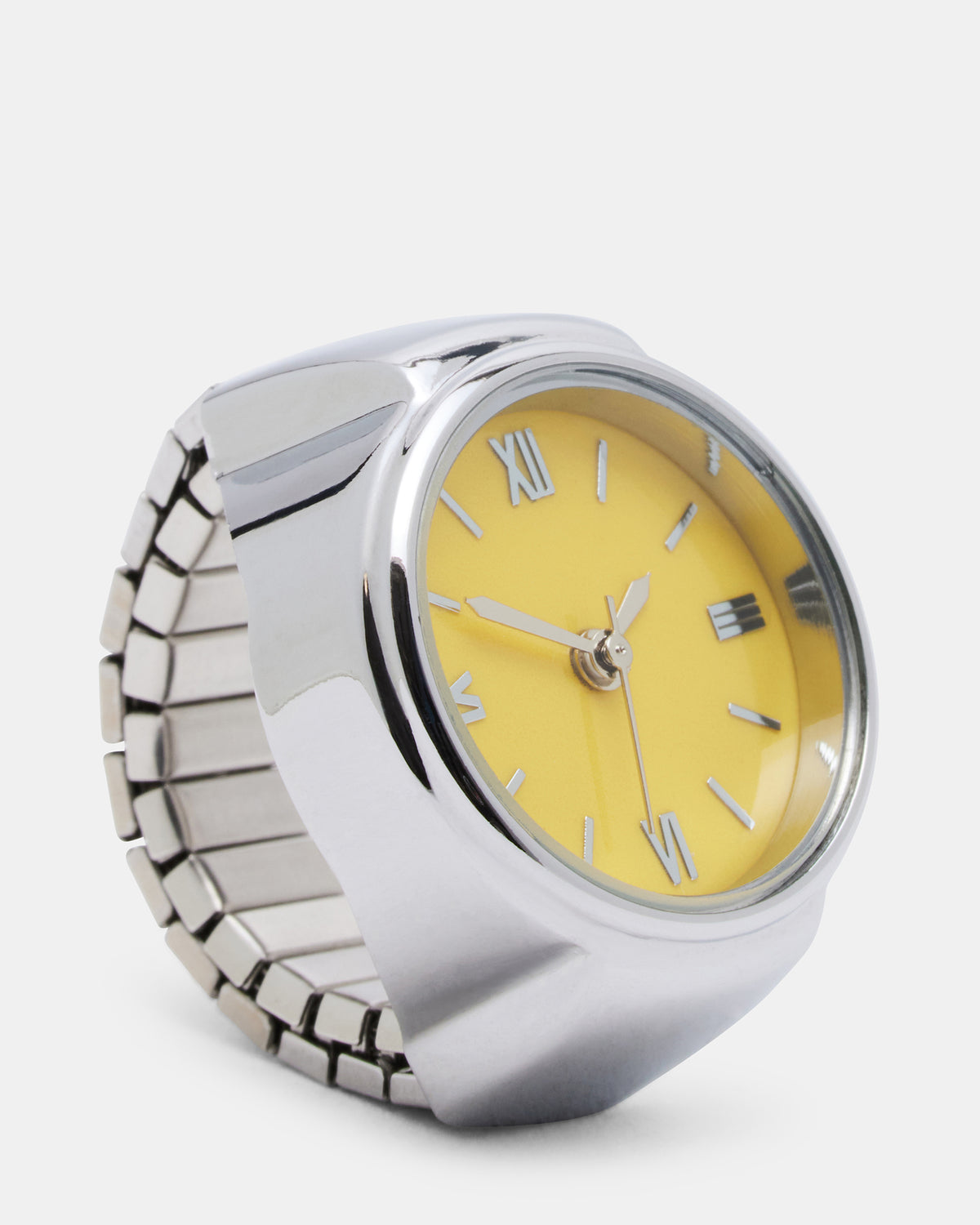 WATCH RING Yellow | Women's Accessories | Steve Madden