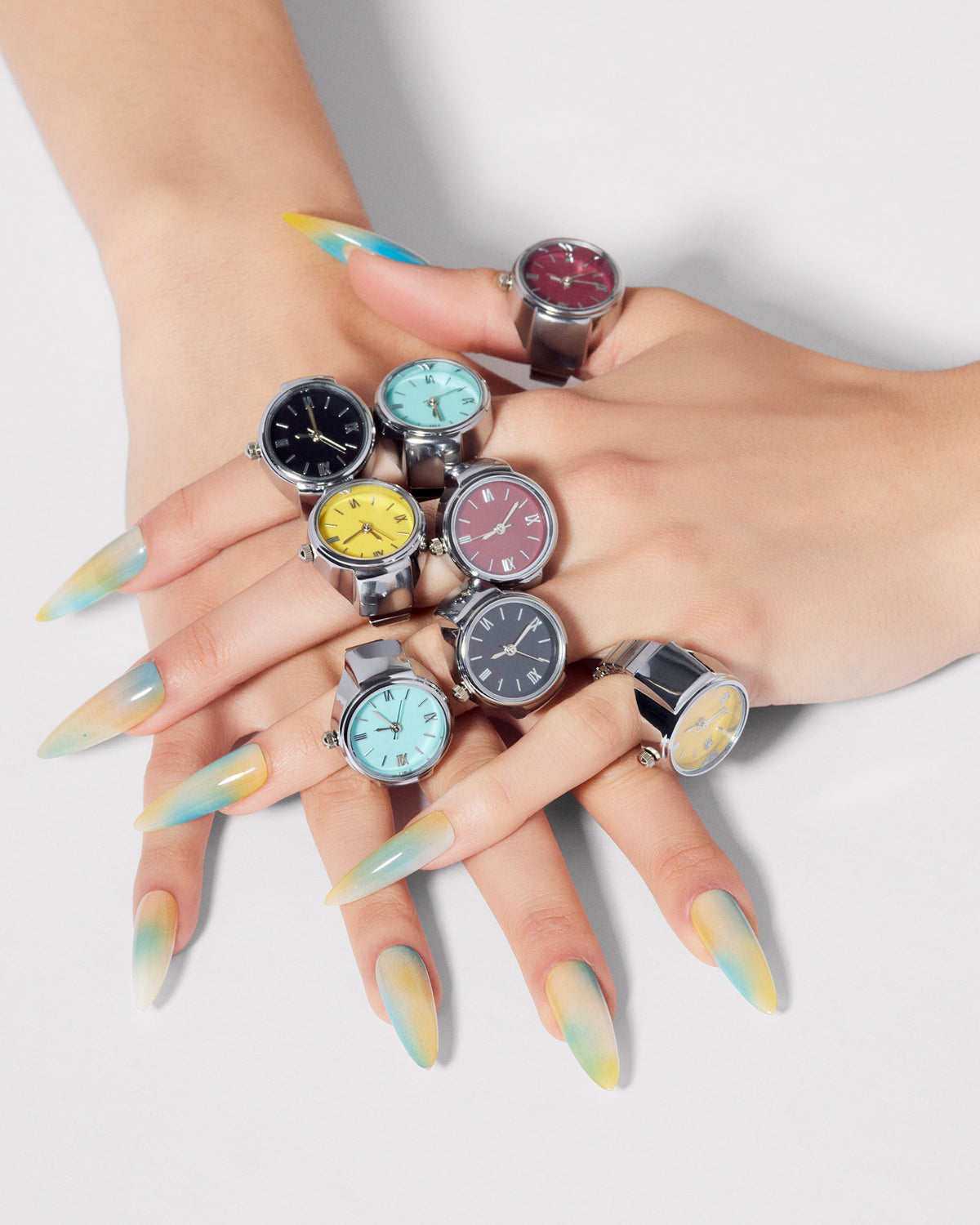 WATCH RING Yellow | Women's Accessories | Steve Madden