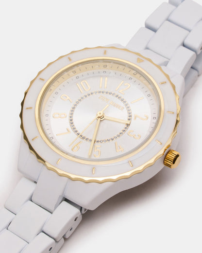 WOMEN'S STAINLESS STEEL WATCH White Women's Watch | Steve Madden
