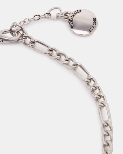 FIGARO ANKLET CAHIN Silver Women's Anklet | Steve Madden
