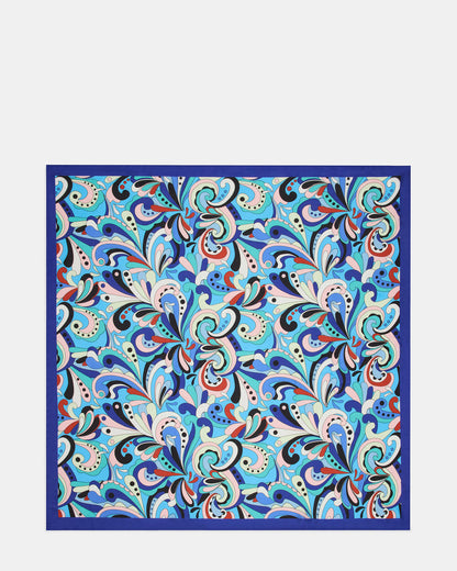 BLUE PRINTED SCARF Women's Resort Scarf | Steve Madden