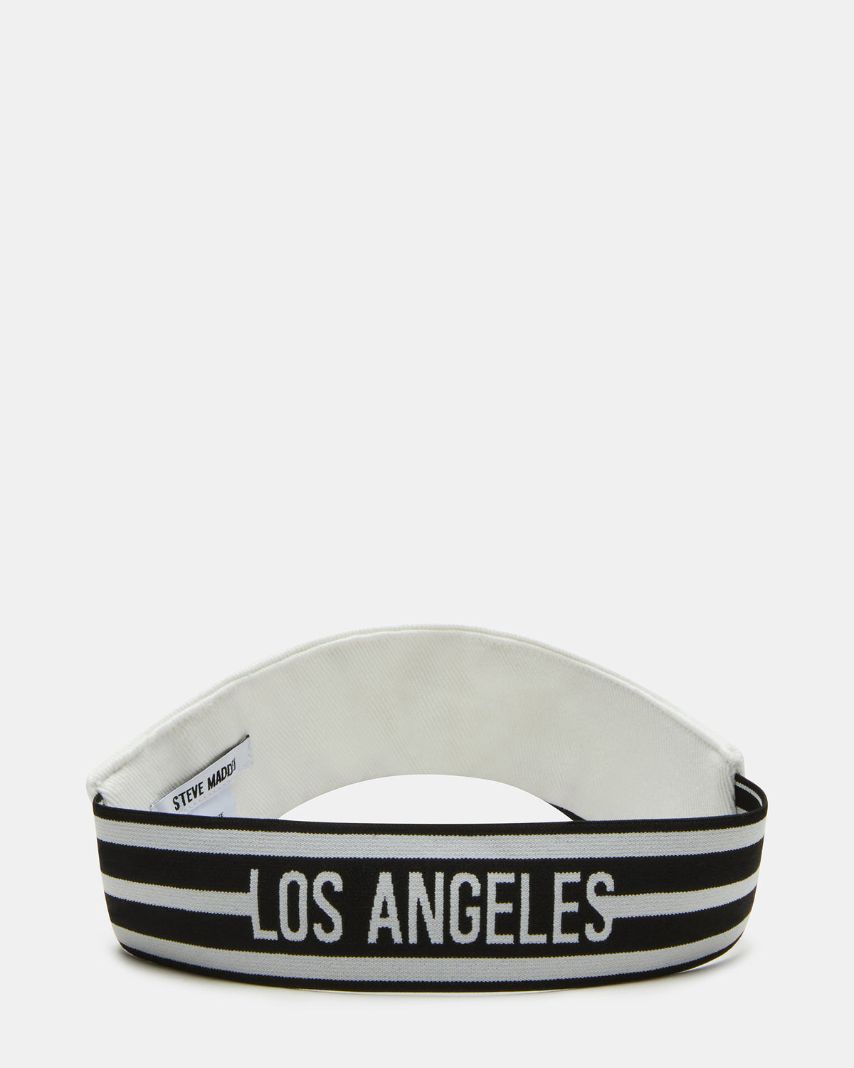 EMBROIDERED White Women's Visor Cap | Steve Madden