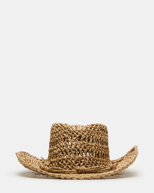 LANI WESTERN HAT Tan Women's Cowboy Hat | Steve Madden