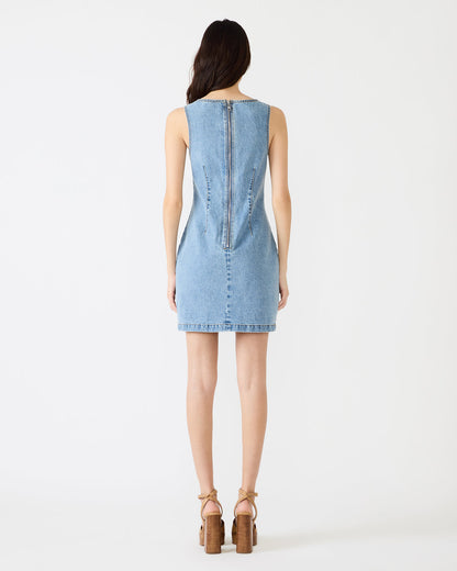 NOELLE Forever Blue Denim Mini Women's Dress | Steve Madden