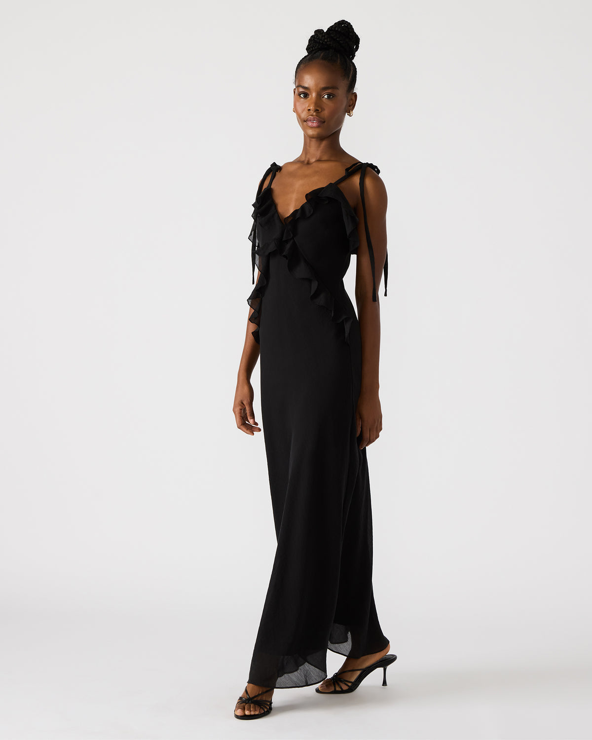 ADALINA Black Women's Maxi Dress | Steve Madden