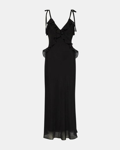 ADALINA Black Women's Maxi Dress | Steve Madden