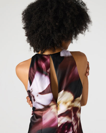 JAIDAN Mesa Rose Maxi Floral Print Flowy Women's Dress | Steve Madden