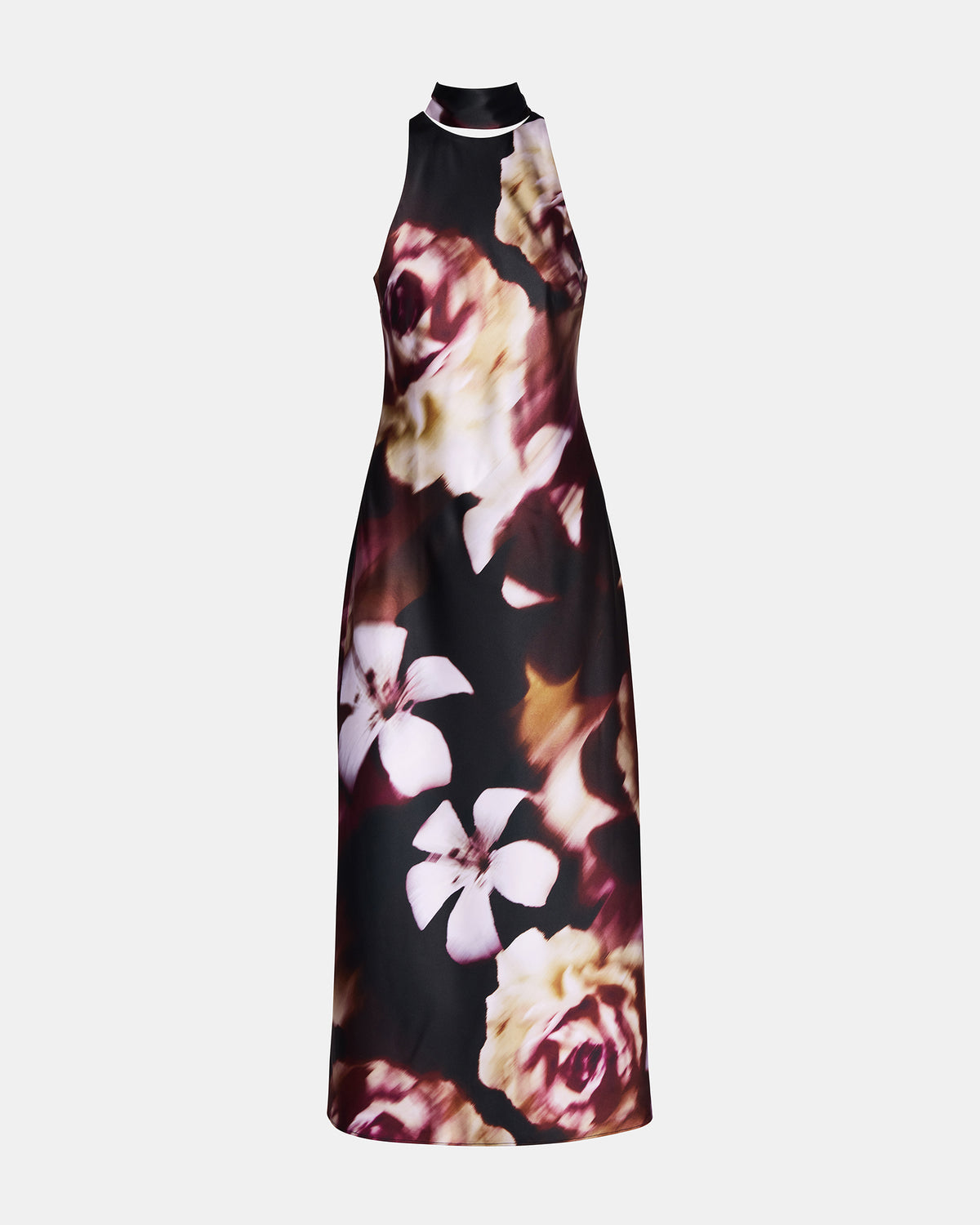 JAIDAN Mesa Rose Maxi Floral Print Flowy Women's Dress | Steve Madden