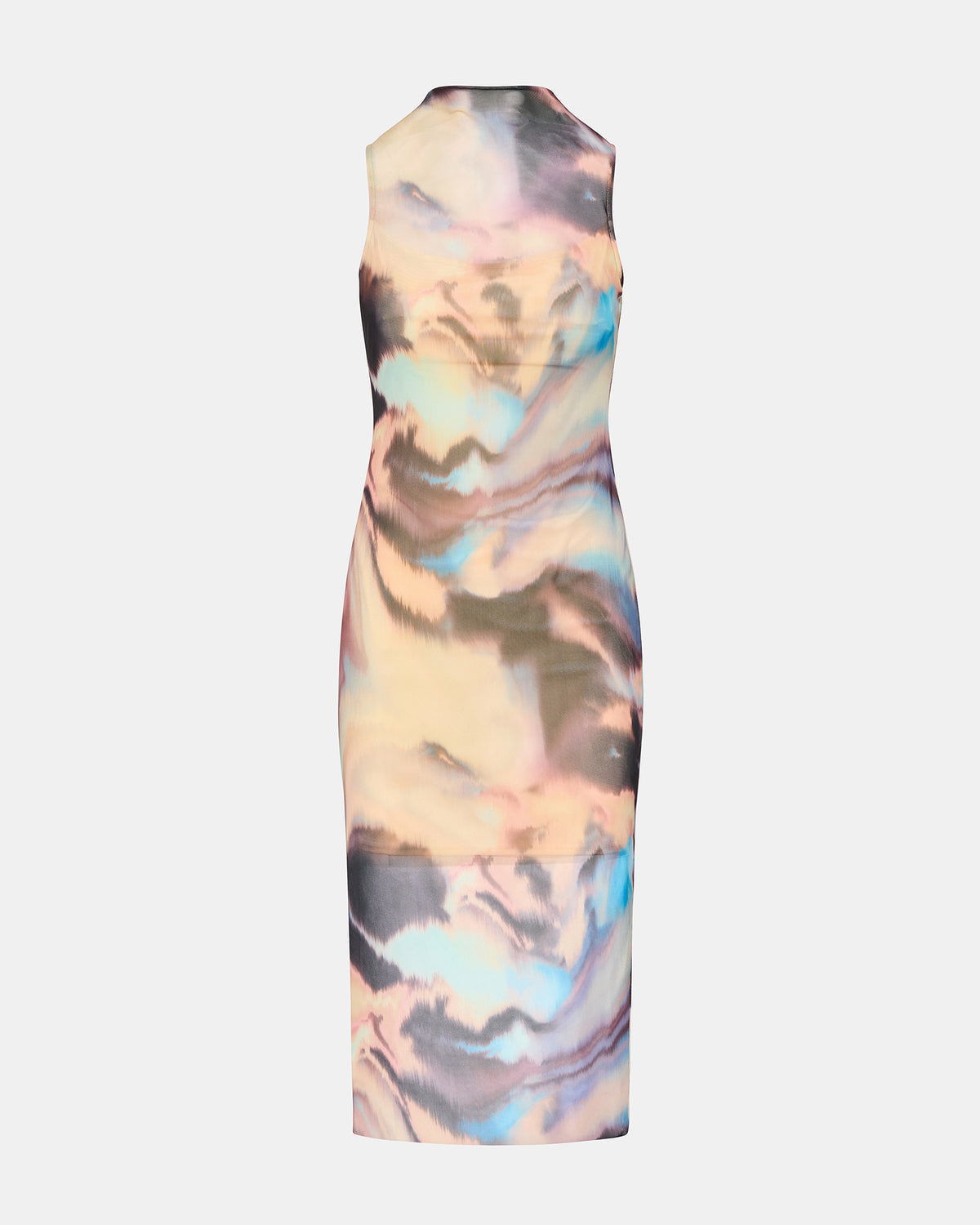 SIDRA Multi Women's Sleeveless Tie-Dye Midi Dress | Steve Madden