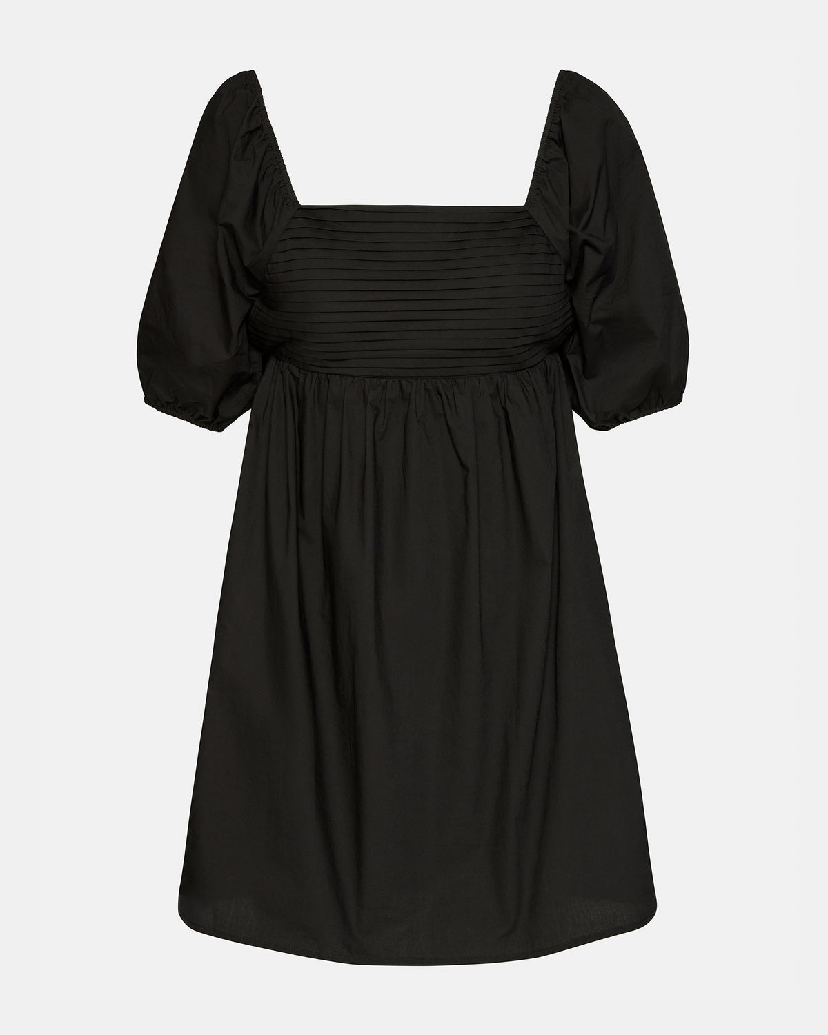 INARA Dress Black | Women's Puff Sleeve Mini Dress | Steve Madden