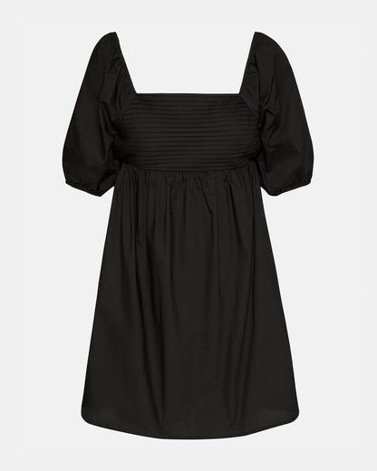 INARA Dress Black | Women's Puff Sleeve Mini Dress | Steve Madden