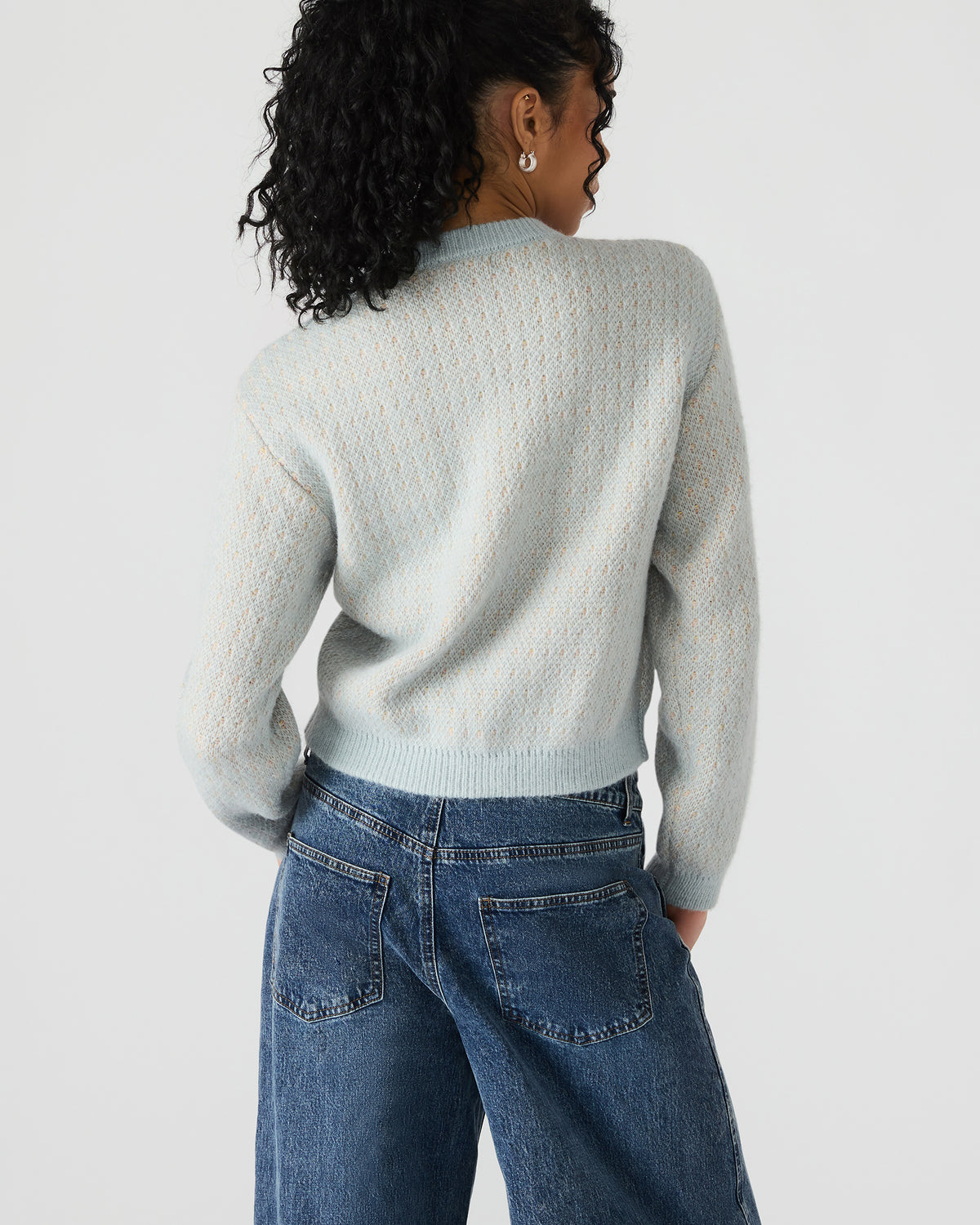JENA Multi Long-Sleeved Zip-Up Women's Sweater Jacket | Steve Madden