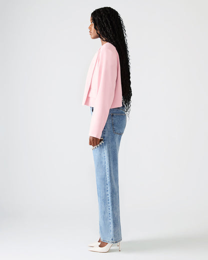 SERENEA Powder Puff Women's Long-Sleeved Open-Front Blazer | Steve Madden