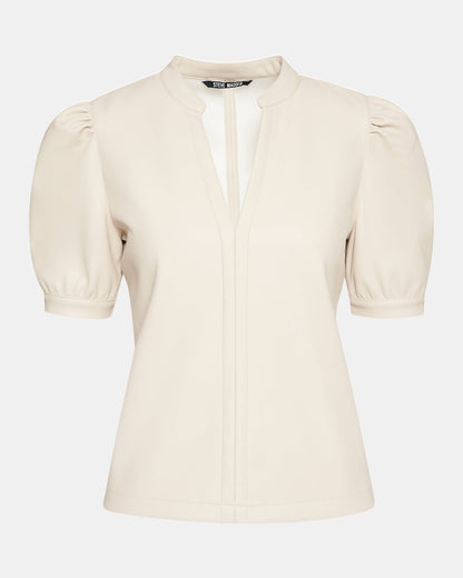 JANE Bone Women's Short-Sleeved Suede Top | Steve Madden