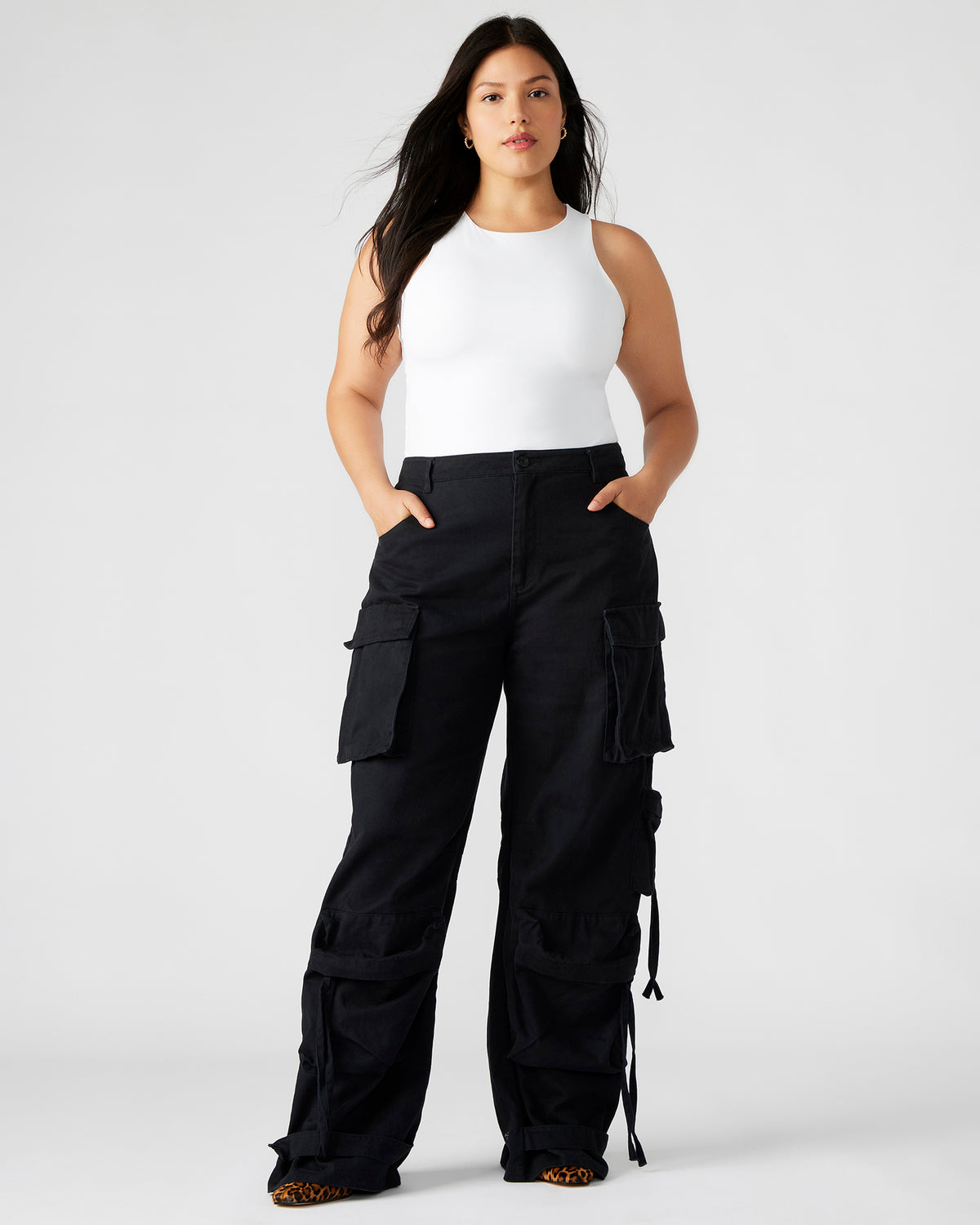 NICO White Women's Contour Stretch Bodysuit | Steve Madden