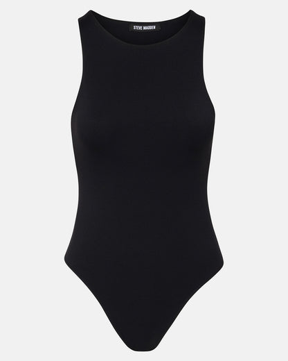 NICO Black Women's Contour Stretch Bodysuit | Steve Madden