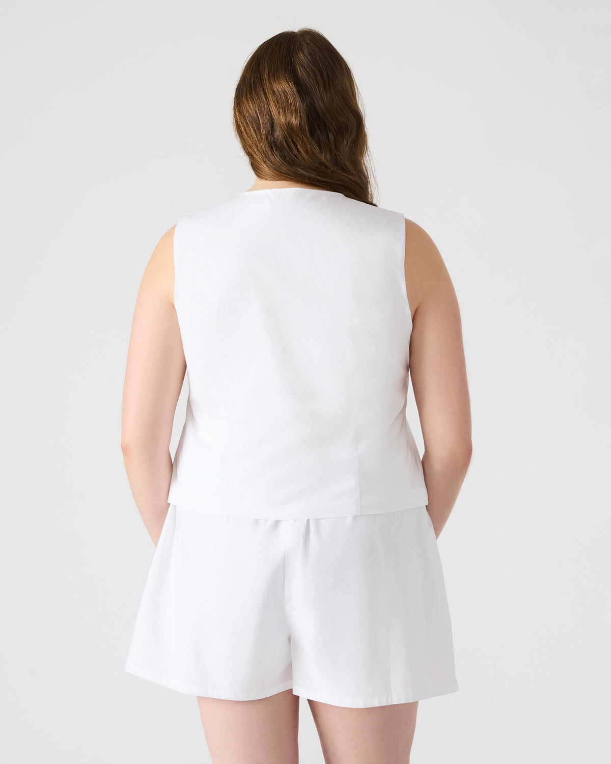 ALIZA White Women's Bow Tie-Front Top | Steve Madden