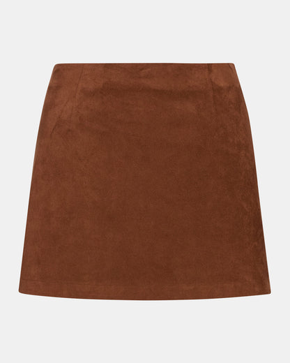 CINDI Skort Chicory Coffee Women's Mini Skort | Steve Madden