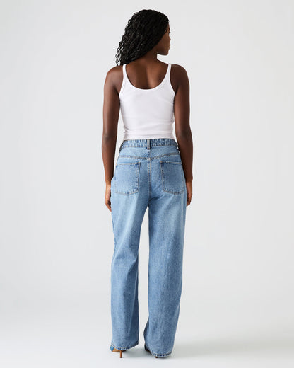 TAYLOR Jean Forever Blue Women's Cutout Jeans | Steve Madden