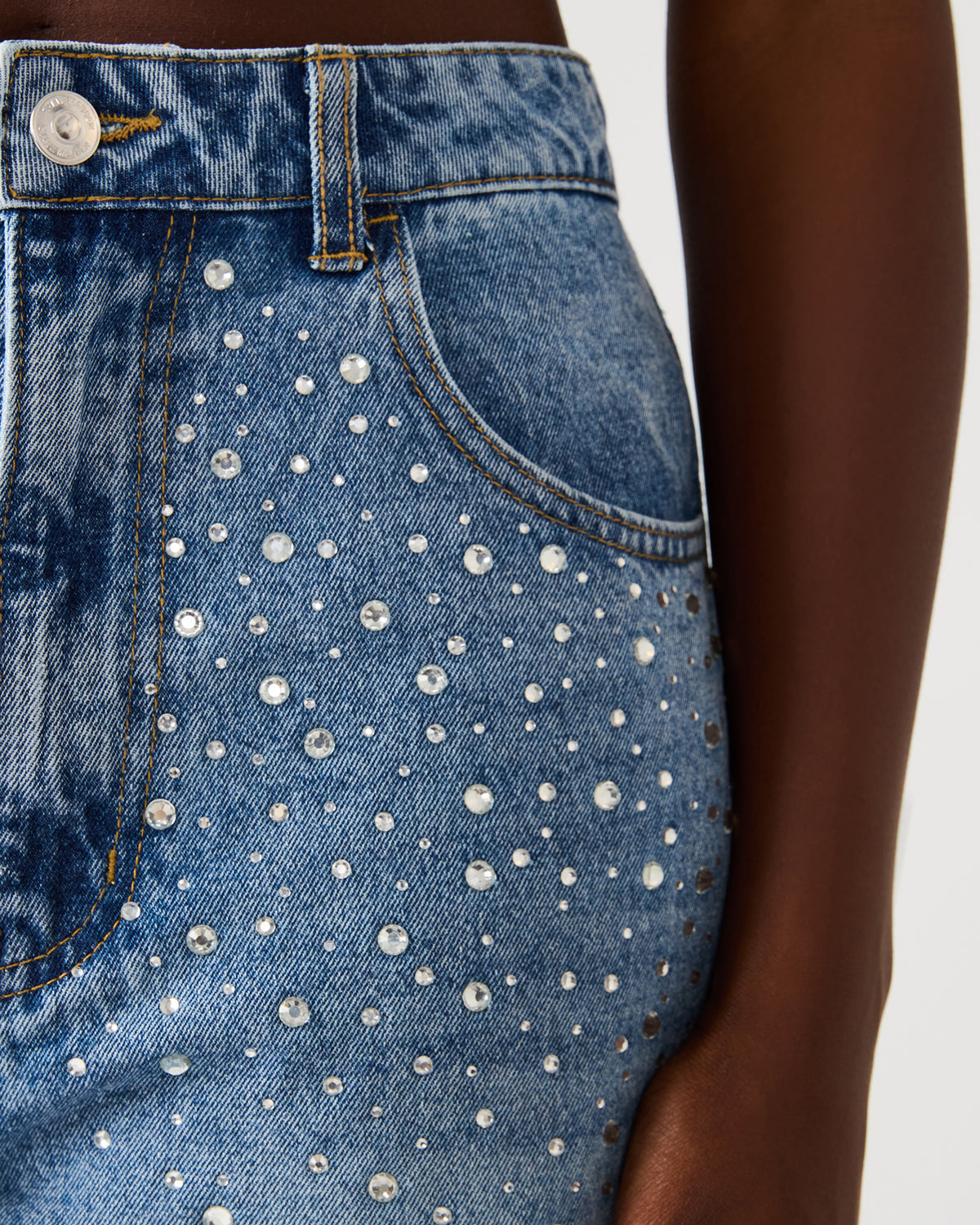 TAYLOR Jean Forever Blue Women's Cutout Jeans | Steve Madden