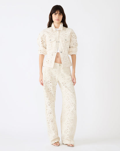 RORI Sea Mist Straight-Leg Denim Women's Bottoms | Steve Madden