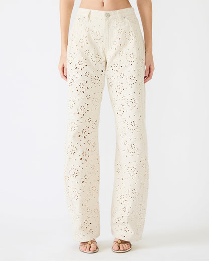 RORI Sea Mist Straight-Leg Denim Women's Bottoms | Steve Madden