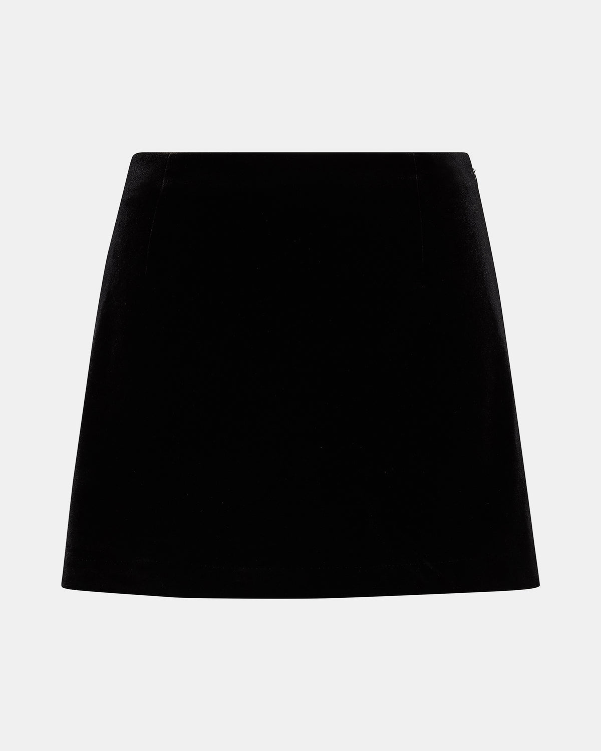 CINDI Velvet Black Women's Mini Skort | Steve Madden