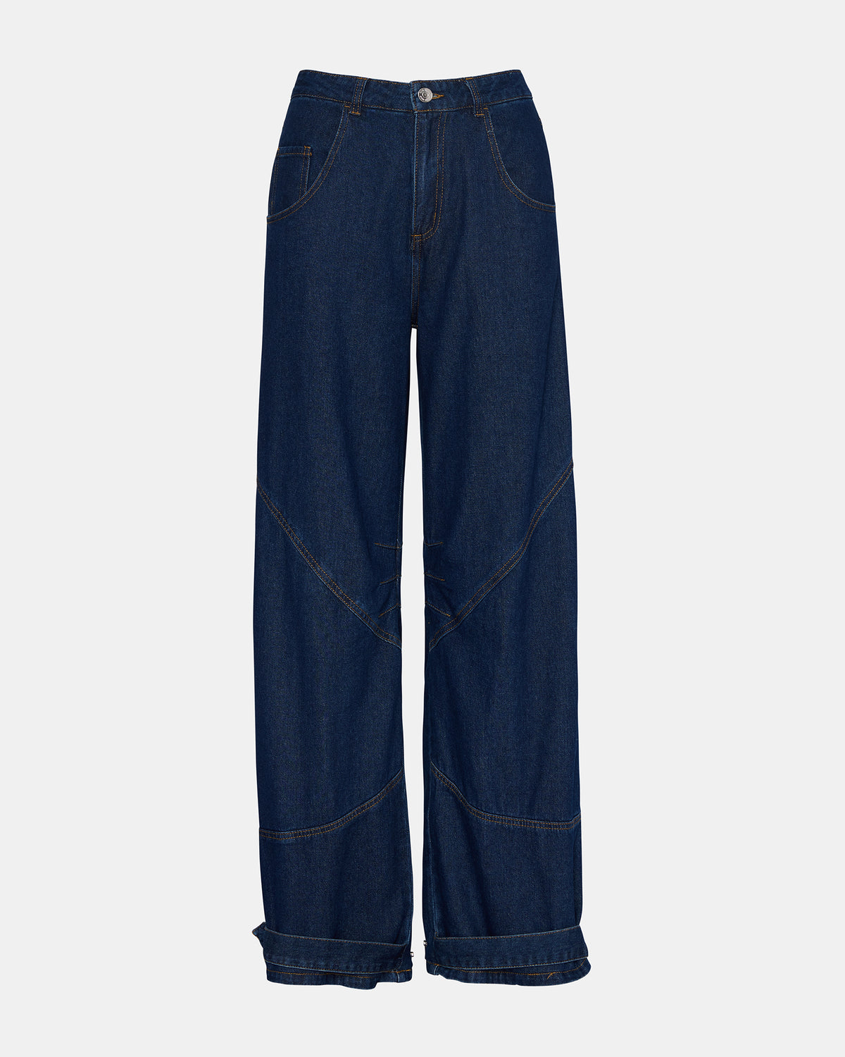 TRE Dark Denim Barrel Women's Jean | Steve Madden