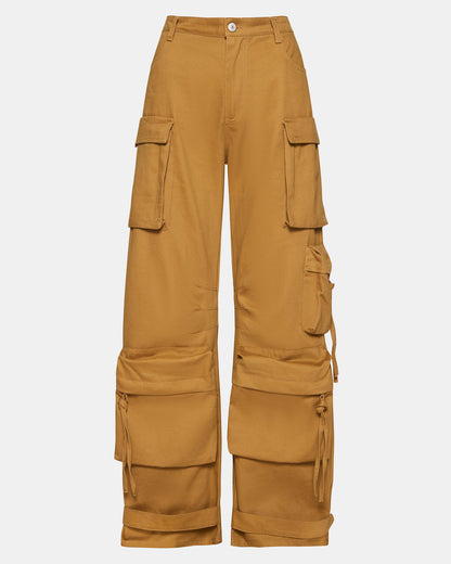 DUO Khaki Women's Utility Cargo Pants | Steve Madden