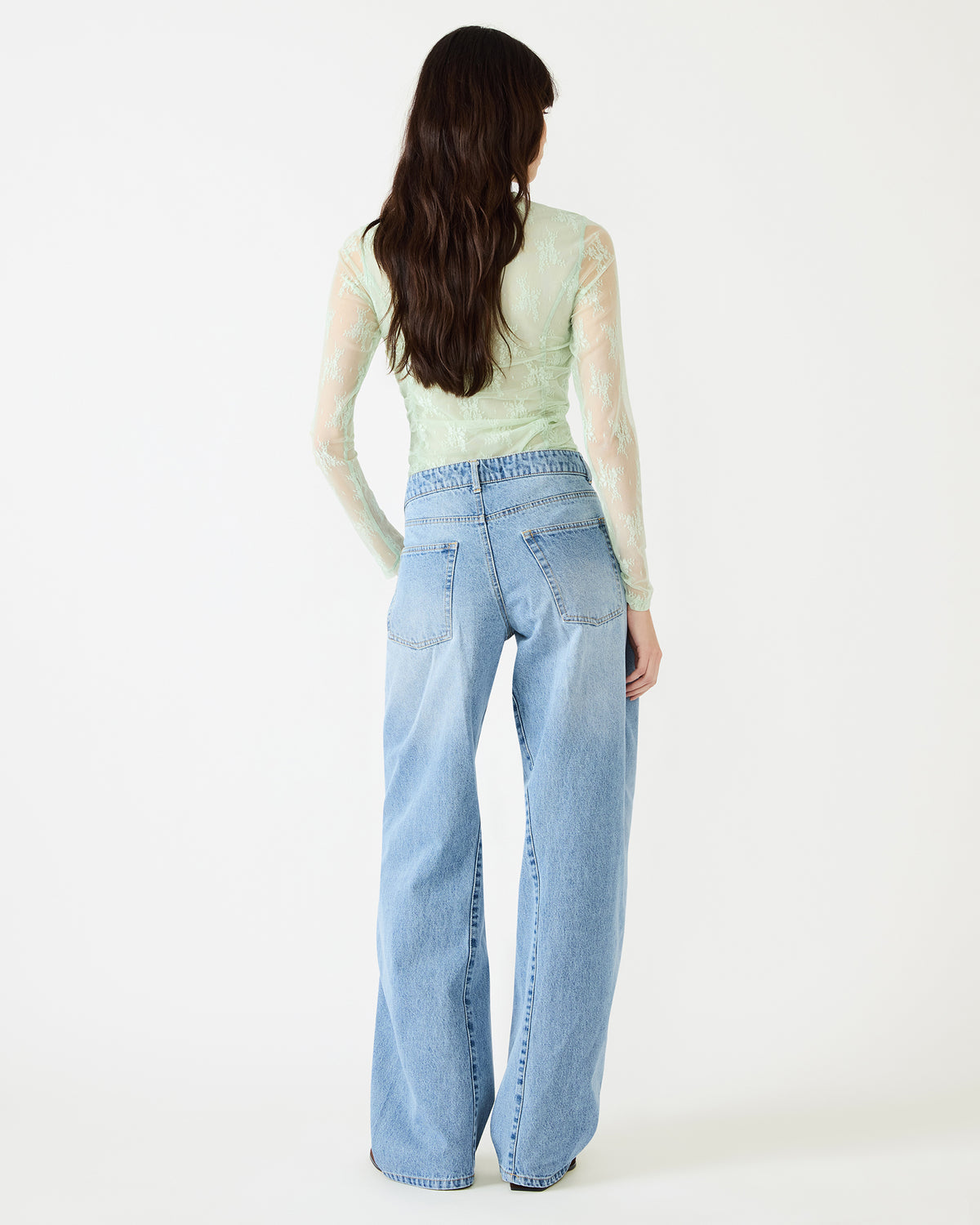 RORI Forever Blue Straight-Leg Denim Women's Bottoms | Steve Madden