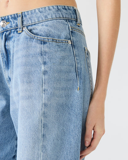 RORI Forever Blue Straight-Leg Denim Women's Bottoms | Steve Madden