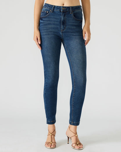 LONA Midnight Blue Denm Skinny Women's Jeans | Steve Madden