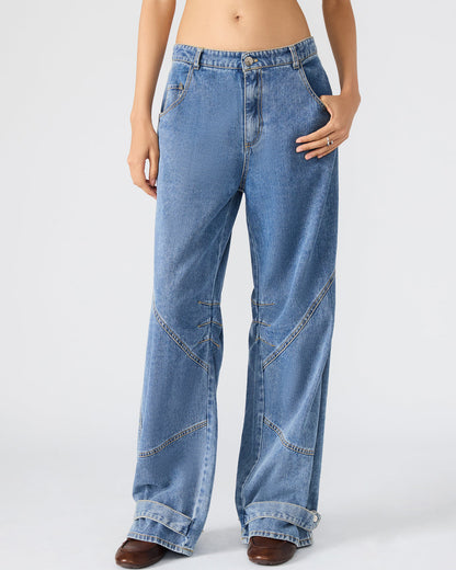 TRE Forever Blue Low-Rise Denim Women's Jeans | Steve Madden