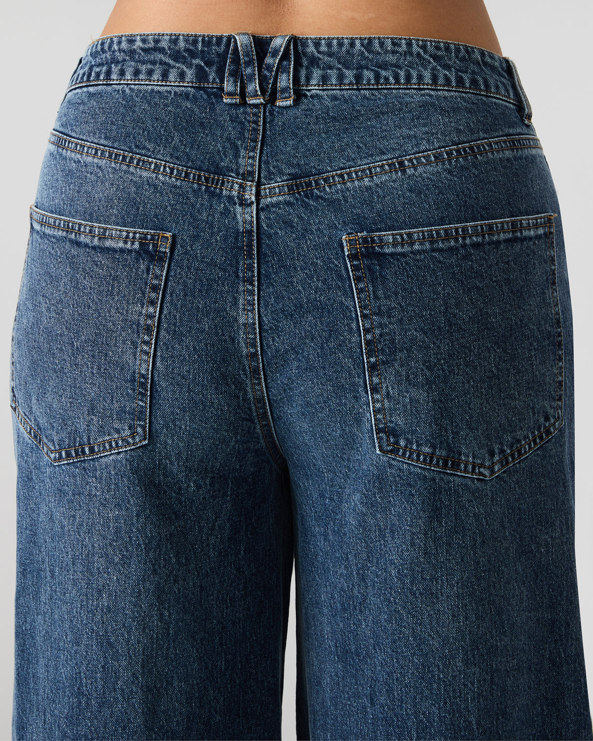 RORI Dark Navy Straight-Leg Denim Women's Bottoms | Steve Madden