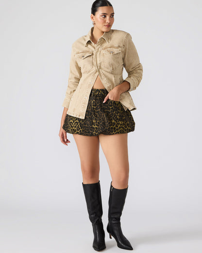 SIMONA Hot Sports Print Women's Mini Skirt | Steve Madden