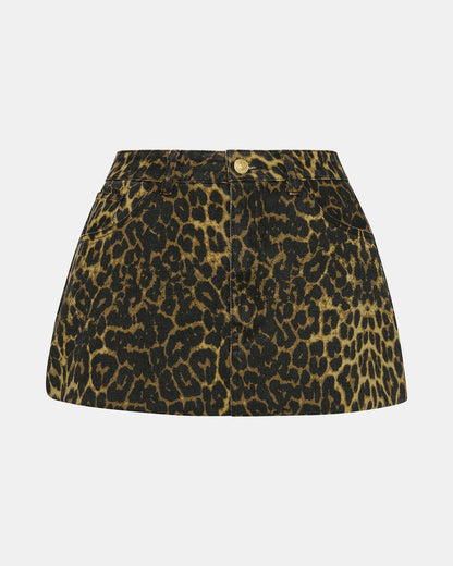 SIMONA Hot Sports Print Women's Mini Skirt | Steve Madden