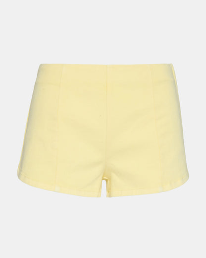LONNIE Gold Glow High-Rise Pull-On Women's Short | Steve Madden