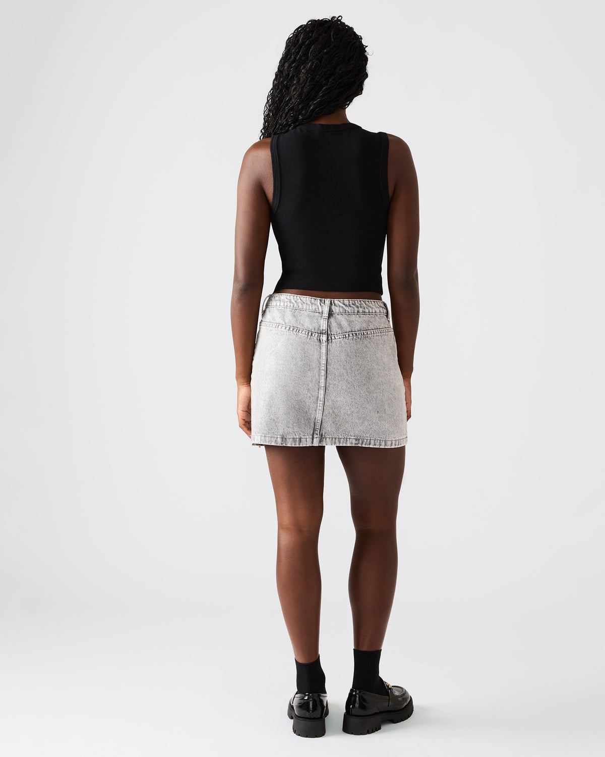 BECK Silver Women's Skirt | Steve Madden