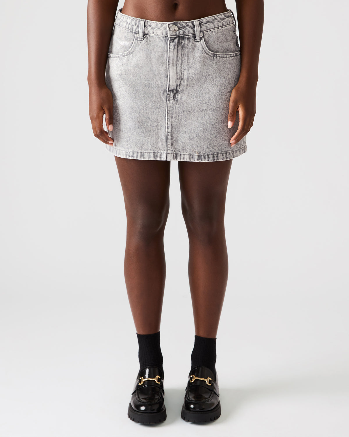 BECK Silver Women's Skirt | Steve Madden