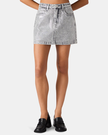 BECK Silver Women's Skirt | Steve Madden