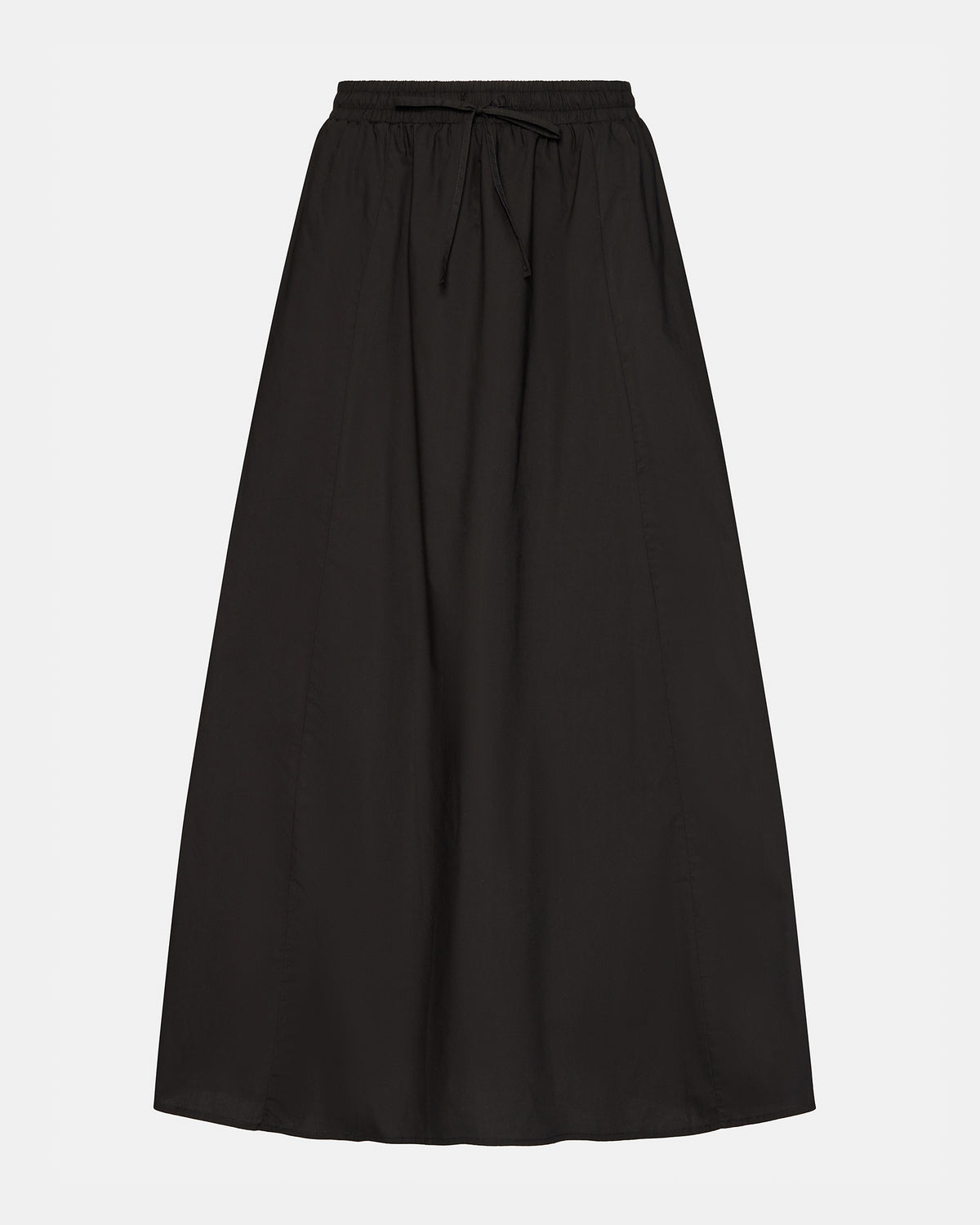 SUNNY Skirt Black | Women's A-Line Maxi Skirt | Steve Madden