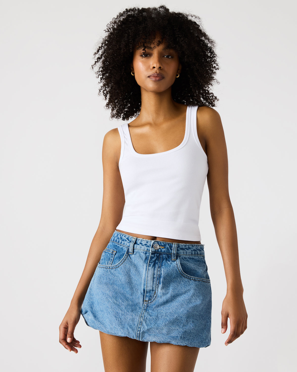 SIMONA Denim Women's Mini Skirt | Steve Madden