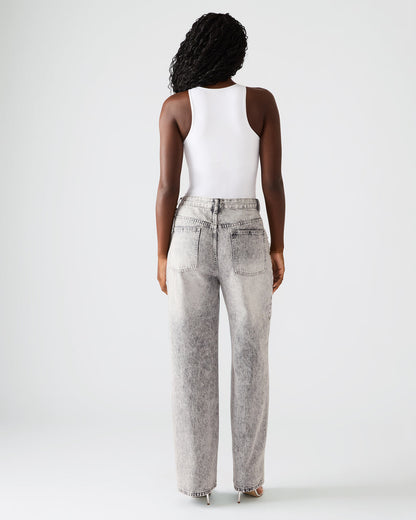 ERAS Fog Rhinestone Embellised Straight-Leg Denim Women's Jeans | Steve Madden