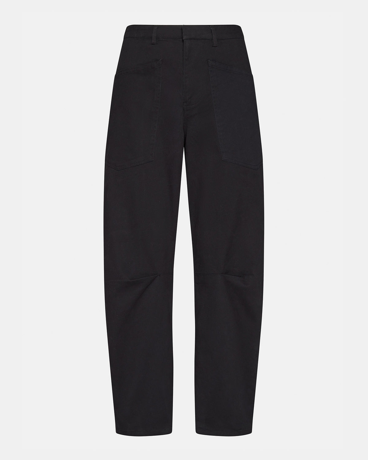 HANIEL Black Women's Barrel Leg Pant | Steve Madden