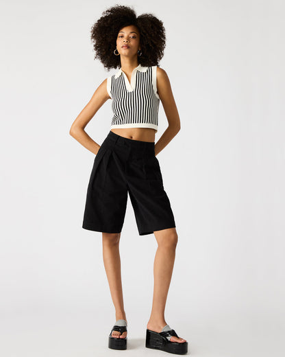 IVANA Black Women's Shorts | Steve Madden