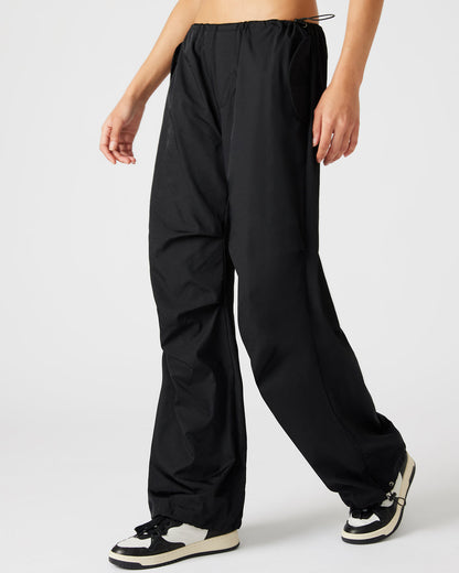 PIA Parachute Pant Black | Women's Adjustable Pants | Steve Madden