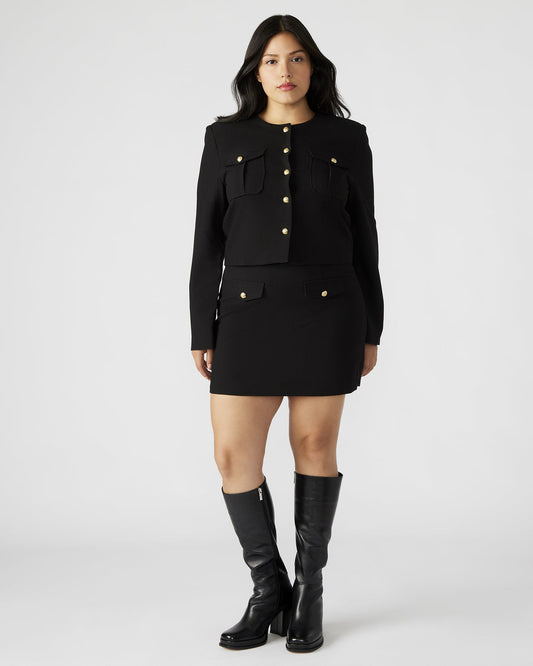 LORDE Skirt Black | Women's Mini Skirt | Steve Madden