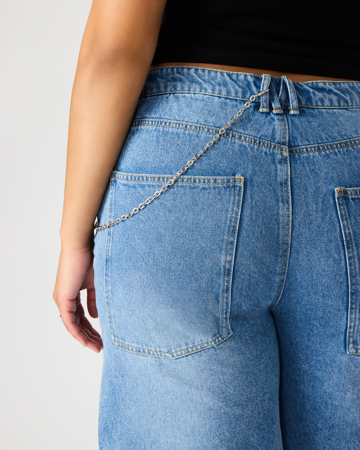 MAGDALEN Women's Denim Shorts | Steve Madden