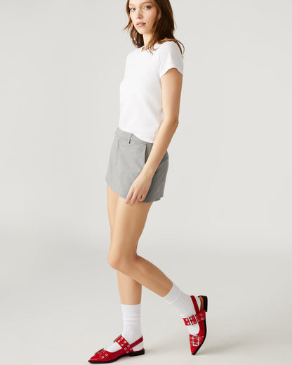 RODIN Grey Women's Mini Skort | Steve Madden
