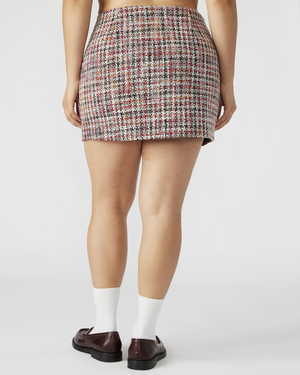 MATTEA Skirt Red Multi | Women's Speckled Mini Skirt | Steve Madden